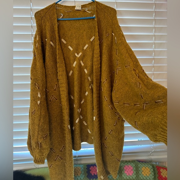 Anthropologie Janet Ribbon Cardigan - Picture 3 of 6